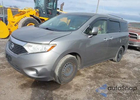 2012 Nissan Quest S from USA, damaged, VIN JN8AE2KP5C9042826